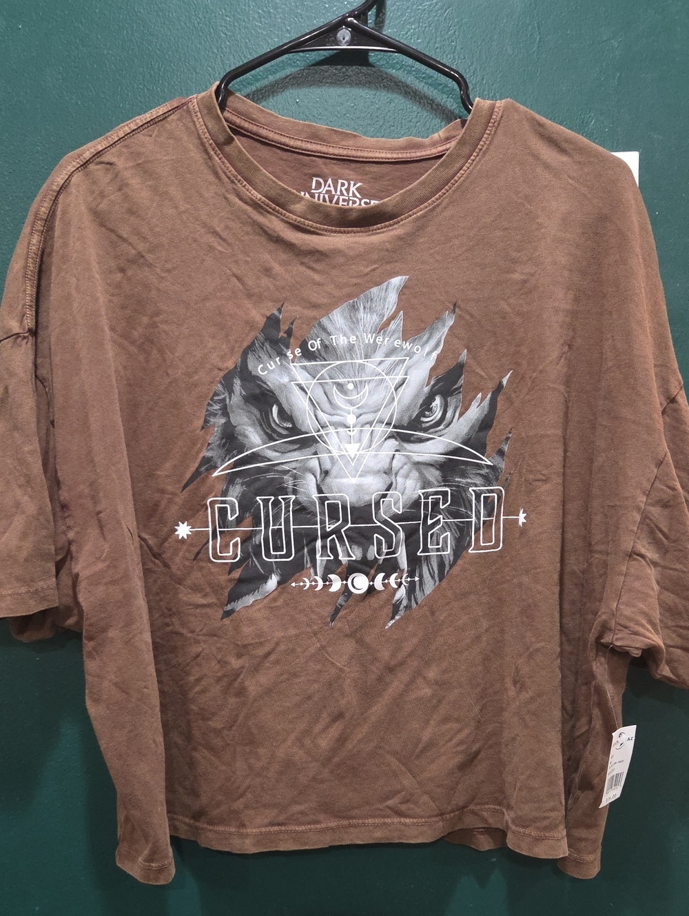 Universal Studios Dark Universe Curse Of The Werewolf Tee